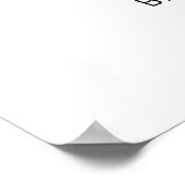 エバーグリーンベイビーシャワーへようこそ ポスター (角)