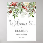 エバーグリーンベイビーシャワーへようこそ ポスター (正面)