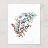 エバーグリーンベイビーシャワーベビー名のレースゲーム (裏面)