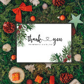 エバーグリーンベイビー感謝していシャワーユー サンキューカード