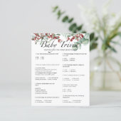 エバーグリーンベビートリビアベビーシャワーゲーム (スタンド正面)