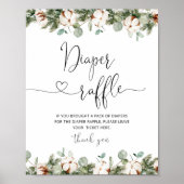 エバーグリーンベビー外のおむつラッフル冷たい ポスター (正面)