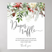 エバーグリーンベビー外のおむつラッフル冷たい ポスター (正面)