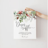 エバーグリーンベビー外のおむつラッフル冷たい ポスター