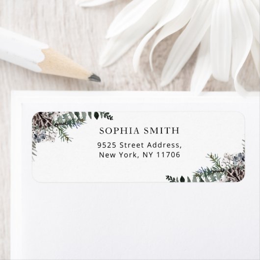 エバーグリーンベビー外の赤ちゃんシャワーラベルが冷たい ラベル (インサイチュ)