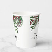 エバーグリーンベビー外は寒い 紙コップ (右)