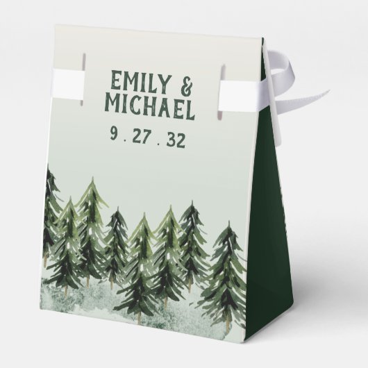 エバーグリーンマウンテンフォレストグリーンホワイトブラック フェイバーボックス (裏面サイド)