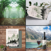 エバーグリーンマウンテン素朴ミストウィンターホワイトグレー テーブルナンバー