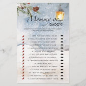 エバーグリーンママまたはパパ赤ちゃんシャワーゲーム (正面)