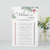 エバーグリーンママまたはパパ赤ちゃんシャワーゲーム (スタンド正面)