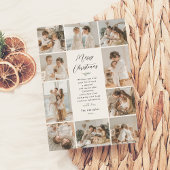 エバーグリーンメモリーズ | 10フォトコラージュのクリスマス シーズンカード