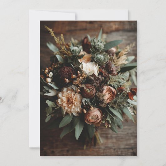 エバーグリーンラブ | 野生の恵み 招待状 (正面)