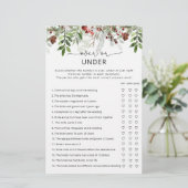 エバーグリーン上または下のブライダルシャワーゲーム (スタンド正面)