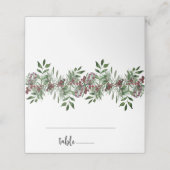 エバーグリーン座席表 プレイスカード (外部開封)