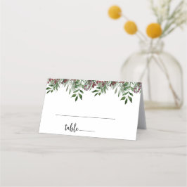 エバーグリーン座席表 プレイスカード