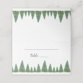 エバーグリーン座席表 プレイスカード (外部開封)