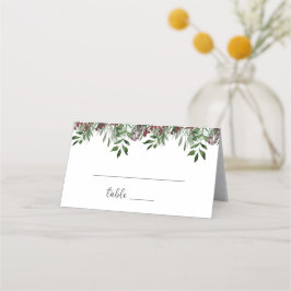 エバーグリーン座席表 プレイスカード