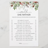 エバーグリーン彼女はむしろブライダルシャワーゲーム (正面)