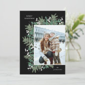 エバーグリーン応援クリスマスフラットフォトカード (スタンド正面)