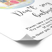 エバーグリーン枝 – 言わないベビーゲーム ポスター (角)