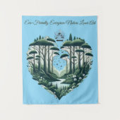 エバーグリーン自然ラバーアート タペストリー (正面)