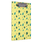 エバーグリーン葉ツリーズ&レッドホリーベリー クリップボード (右)