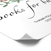 エバーグリーン赤ちゃんシャワーベビー ポスター (角)