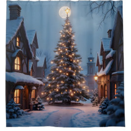 エバーグリーン グロー - シャワーカーテン