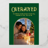 エバーグリーン ラックス ベイビー バース アナウンスメント フォト (正面)