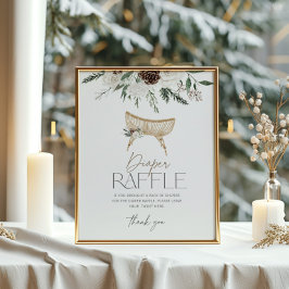 エバーグリーン 赤ちゃん 外は寒い おむつくじ ポス ポスター