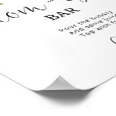 エバーグリーンmom-osaバー徴候。ウィンターモモモサバー ポスター (角)