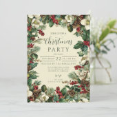 エバーグリー素朴ベリークリスマスパーティー 招待状 (スタンド正面)