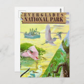 エバーグレイズ国立公園のポストカード ポストカード (正面/裏面)
