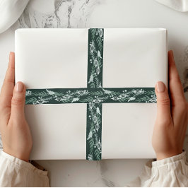 エバーグレエレガントンガーランド（鳥）ショウジョウコウカンチョウホリデイ サテンリボン