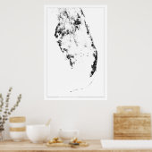 エバーグレーズセンサスドマップ ポスター (キッチン)