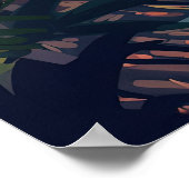 エバーグレーズナショナルパークアリゲータースワンプフロリダ ポスター (角)