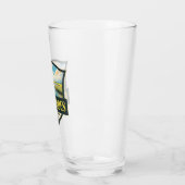 エバーグレーズナショナルパークイラストレーショントラベルアート タンブラーグラス (左)