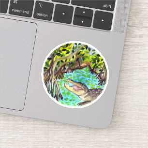 エバーグレーズナショナルパークフロリダウォーター色 シール