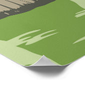 エバーグレーズナショナルパークフロリダエグレトヴィンテージ ポスター (角)