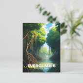 エバーグレーズナショナルパークフロリダトラベル ポストカード (スタンド正面)