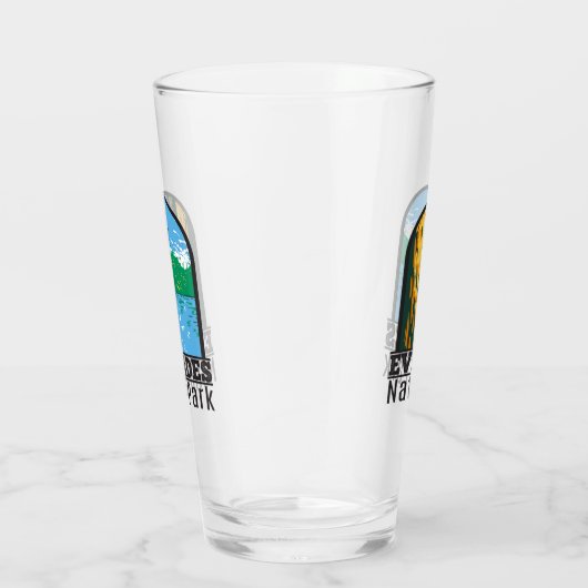 エバーグレーズナショナルパークフロリダヴィンテージ タンブラーグラス (右)