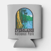 エバーグレーズナショナルパークフロリダヴィンテージ 缶クーラー (裏面)