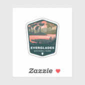 エバーグレーズナショナルパークフロリダ |ダイカットのシール シール (シート)