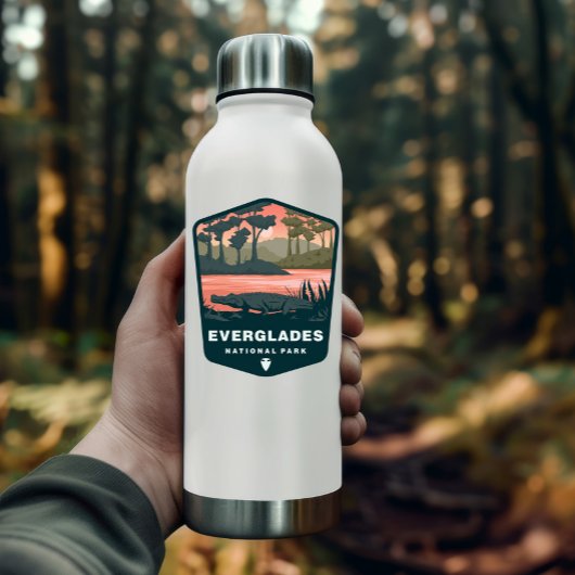 エバーグレーズナショナルパークフロリダ |ダイカットのシール シール