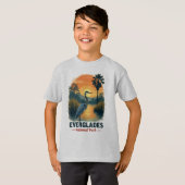 エバーグレーズナショナルパークヴィンテージ Tシャツ (正面フル)