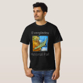 エバーグレーズ国立公園ワニ Tシャツ (正面フル)