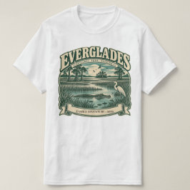 エバーグレーズ国立公園 パーソナライズ Tシャツ