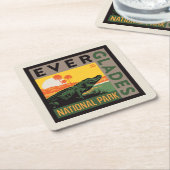 エバーグレーズ国立公園 |フロリダ スクエアペーパーコースター (アングル)