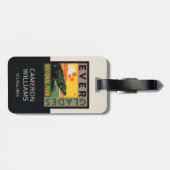 エバーグレーズ国立公園 |フロリダ ラゲッジタグ (裏面横)