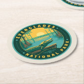 エバーグレーズ国立公園 ラウンドペーパーコースター (アングル)
